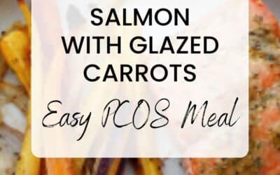 PCOS Sheet Pan Recipe: Maple-Mustard Salmon with Glazed Carrots
