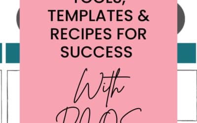 Tools, Templates + Recipes for Success with PCOS Meal Planning