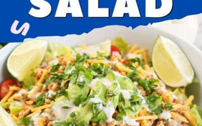 Taco Salad Bowl: Easy PCOS-Friendly Dinner